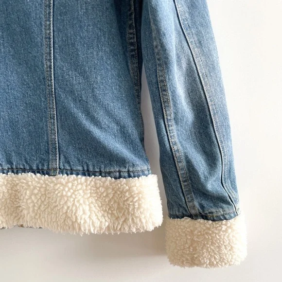 Tommy Hilfiger Vintage Sherpa Denim Jacket - Picture 9 of 11